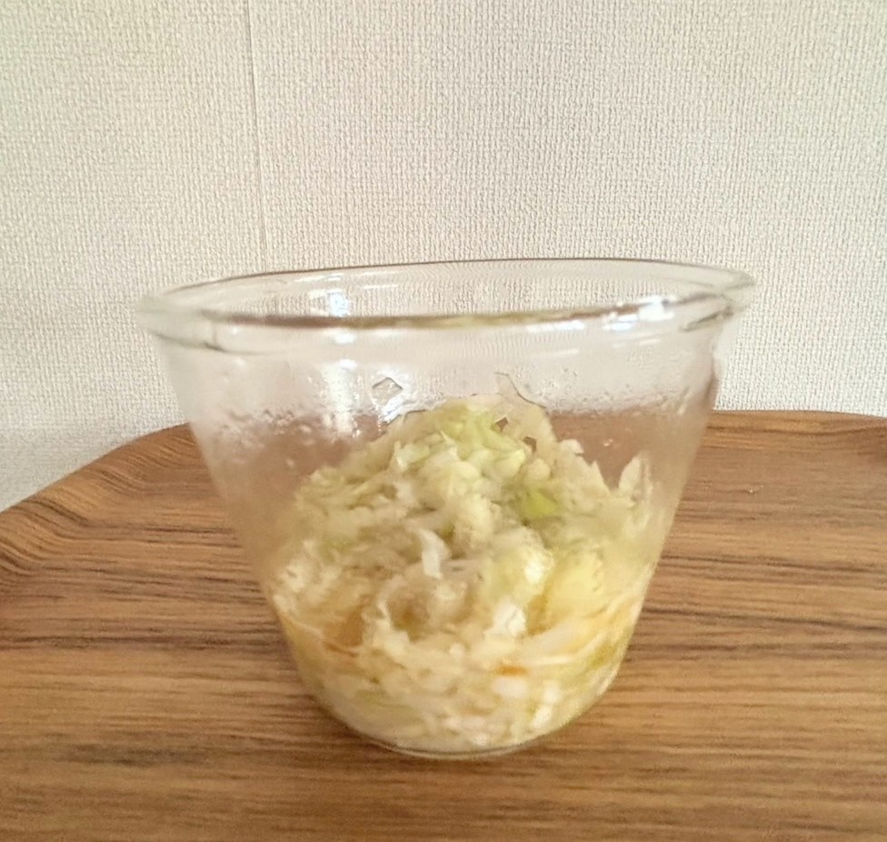 【高校生のお弁当に】鶏胸肉のねぎ塩だれ!漬けてもOK・下ごしらえでやわらかく仕上げるコツ
ねぎ塩だれが完成した画像