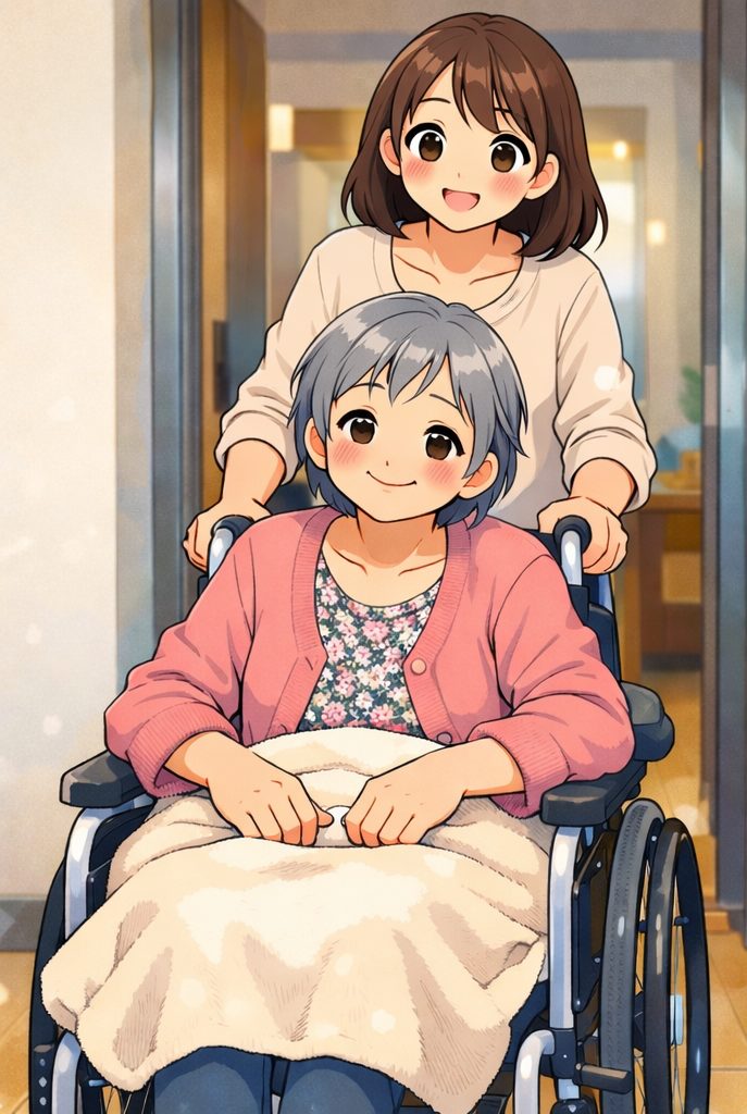 ショートステイから帰ってきたらどうなる？要介護5の母を在宅介護した娘が帰宅後の様子とやることを解説【要介護5 在宅介護 ブログ】
帰宅した母の第一印象